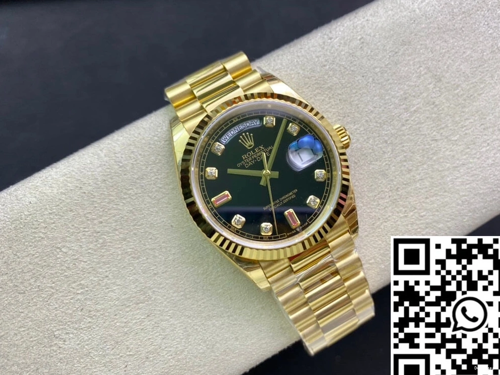 Yellow Rolex Gold EW 118208 Day Factory Date 0317